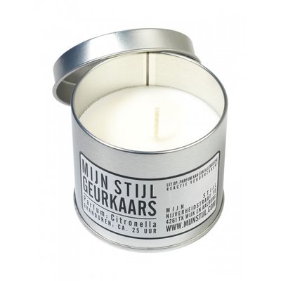 Mijn Stijl - Geurkaars blik - Citronella