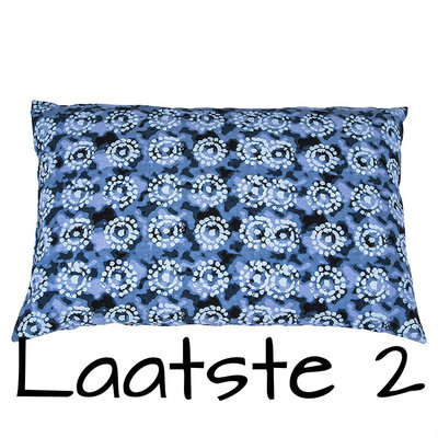 Broste Copenhagen - Cushion cover Tie Dye Indigo blue