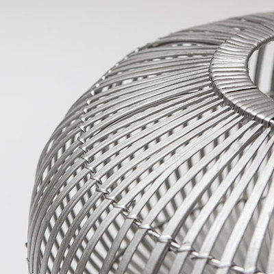 Broste Copenhagen - Lampenschirm Zep Silber Small