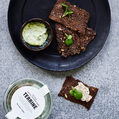 Nicolas Vahé - Terrine with quail & green peppercorn