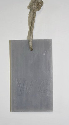 (Op) de Maalzolder - Seife WC grau