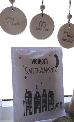 (Op) de Maalzolder - Dufttasche Welkom Sinterklaasje