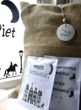 (Op) de Maalzolder - Dufttasche Welkom Sinterklaasje