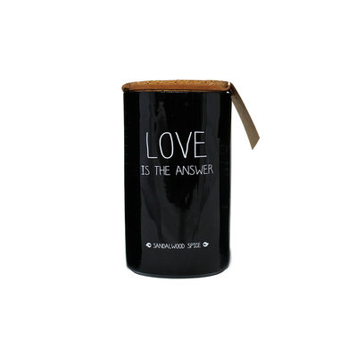 My flame - Sojakerze Love is the answer Sandelwood spice