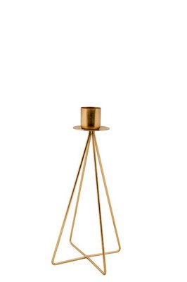 MrsBloom - Kerzenständer Jasper Antik gold