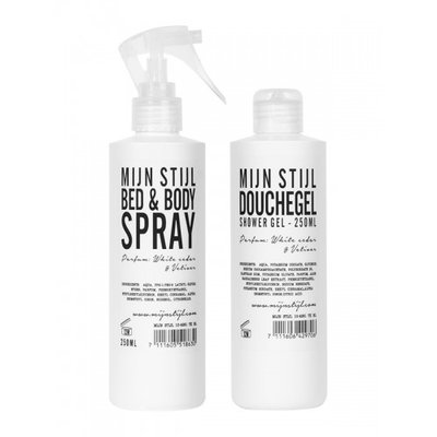 Mijn Stijl - Duschgel White cedar & vetiver Weiß