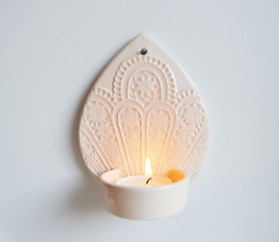 Kesemy design - Wandkerzenständer Lighten up Peach S