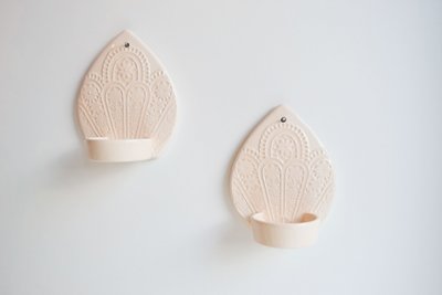 Kesemy design - Wandkerzenständer Lighten up Peach S