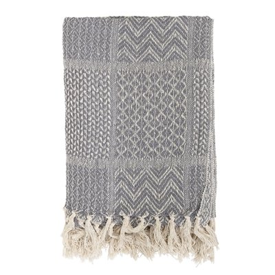 Bloomingville - Plaid Grau