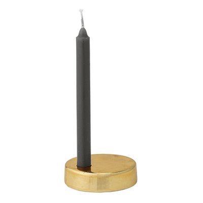 Bloomingville - Kerzenhalter rund Gold