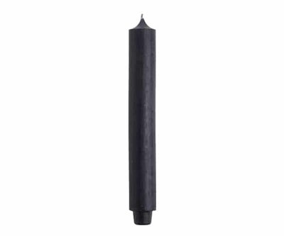 Rustik Lys - Kerze 3,2 x 30 Zm Schwarz