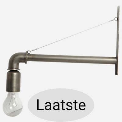 House Doctor - Lamp Pipe grey