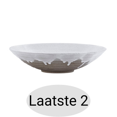 House Doctor - Plate Running glaze