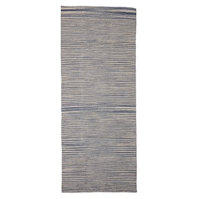 Bloomingville - Teppich Blau jute 200x80