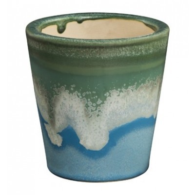 PTMD - Blumentopf Macchiato blau