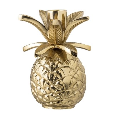 Bloomingville - Kerzenhalter Ananas Gold