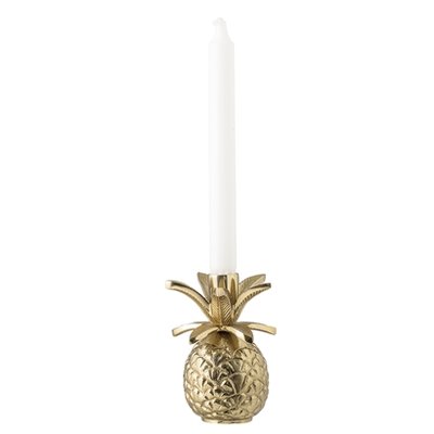 Bloomingville - Kerzenhalter Ananas Gold