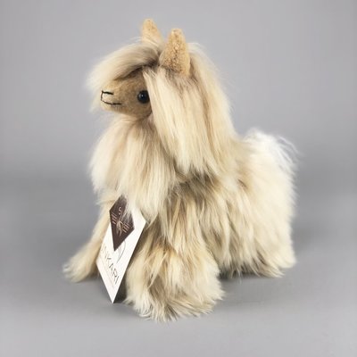 Inkari - Alpaca Stofftier Suri Gold Small