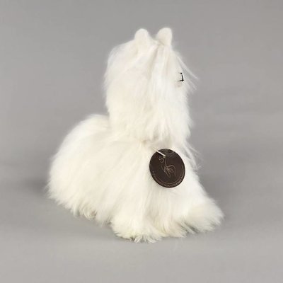 Inkari - Alpaca Stofftier Suri Elfenbein Small